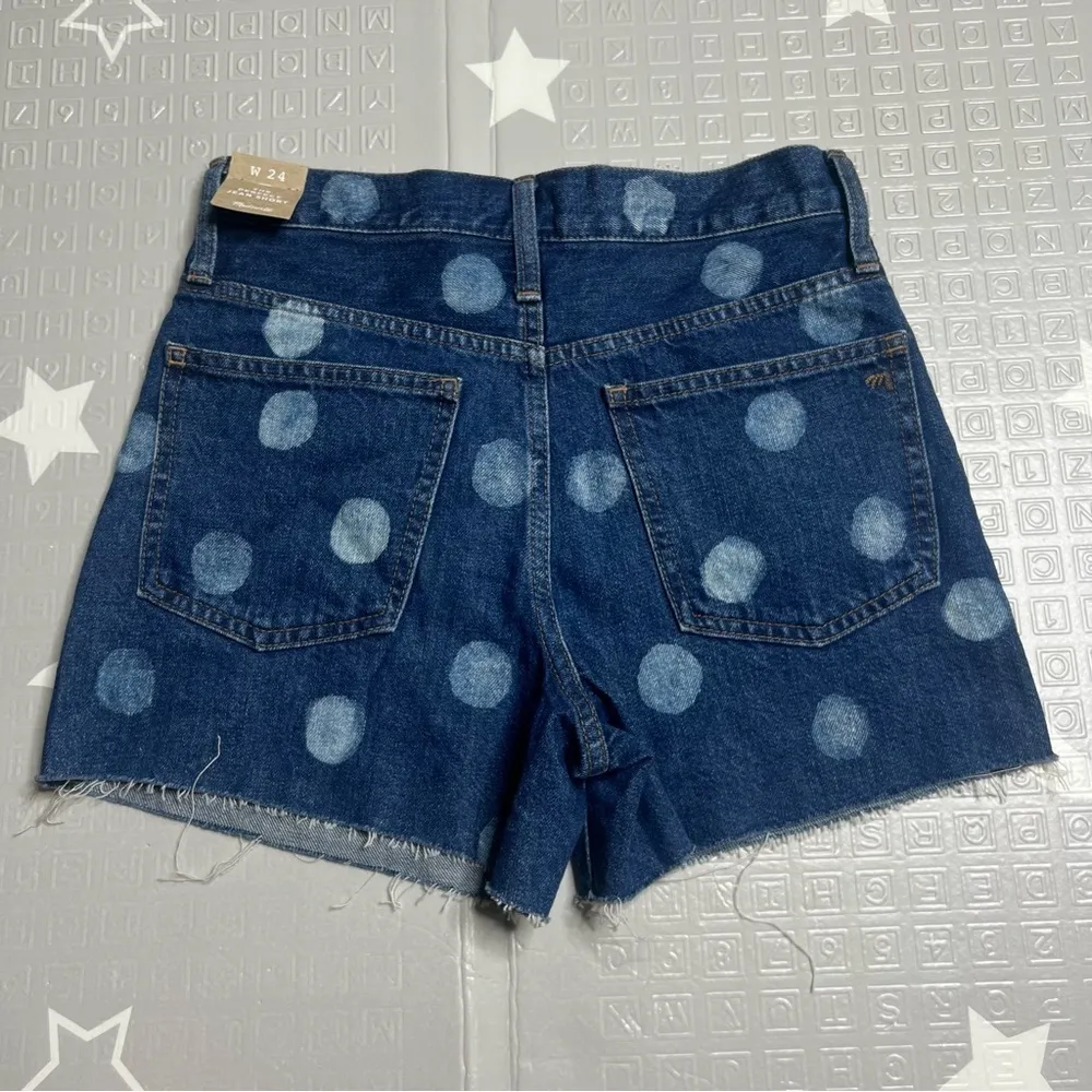 Madewell‎ The Perfect Jean Short Polka Dot - Image 2
