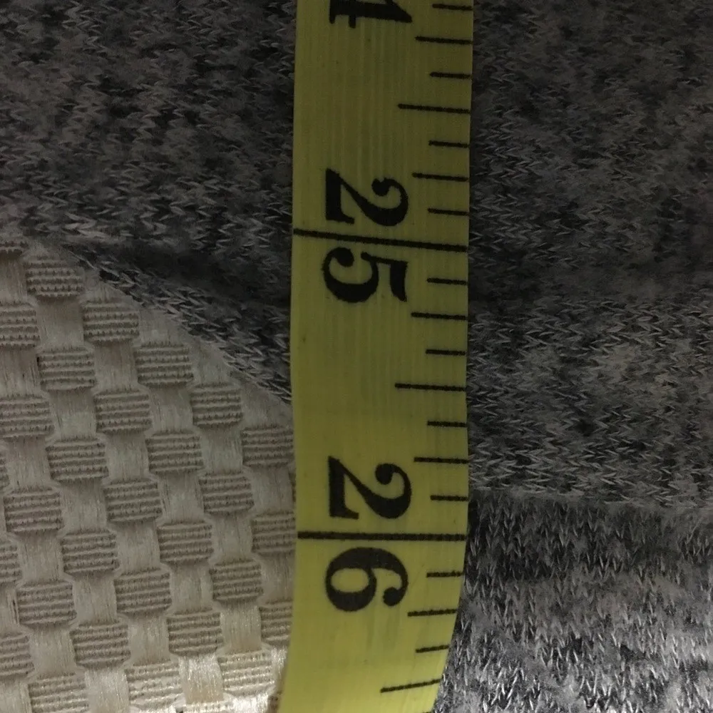 BKE High-Low‎ Women's Pullover Sweater Brown Long Sleeve V Neck Open Knit M - Image 10