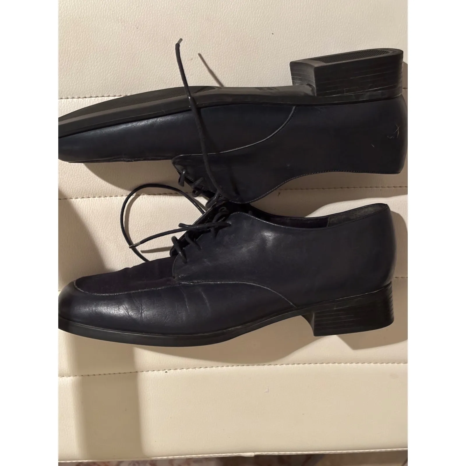 Munro American Women's‎ Leather Lace Up Oxford Dress Shoes - Image 4