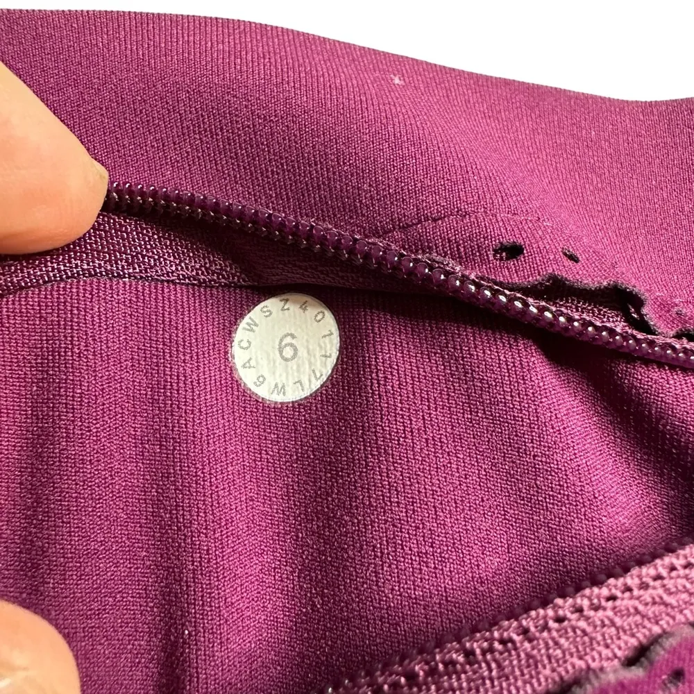 Lululemon Mind Over Miles Crop 17” Leggings in Marvel 6 - Image 6