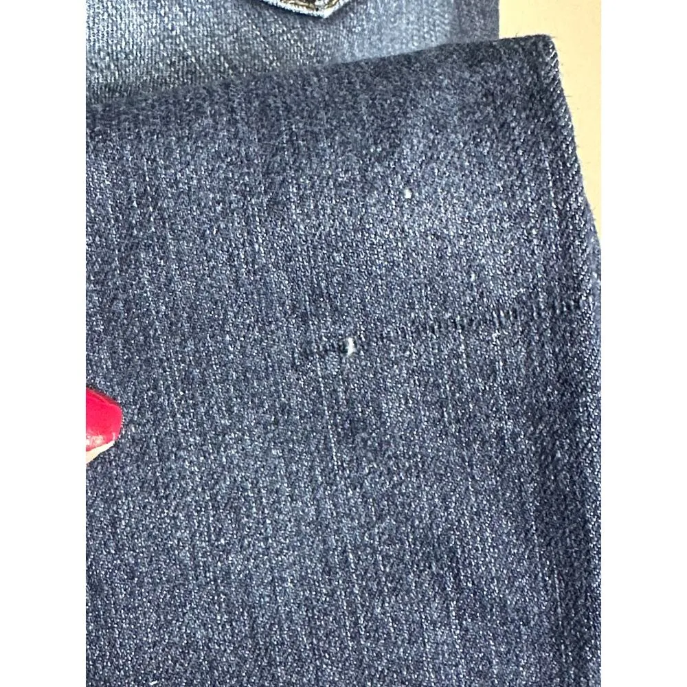 Paige Peg Skinny Medium Wash Blue Full Length Jeans Denim Size 25 - Image 8