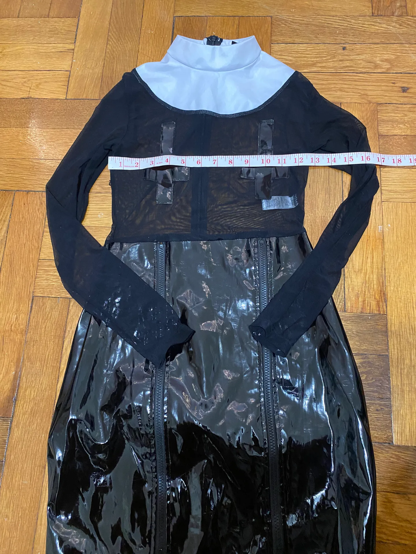 Gothic black above knee dress Size XS - Image 8