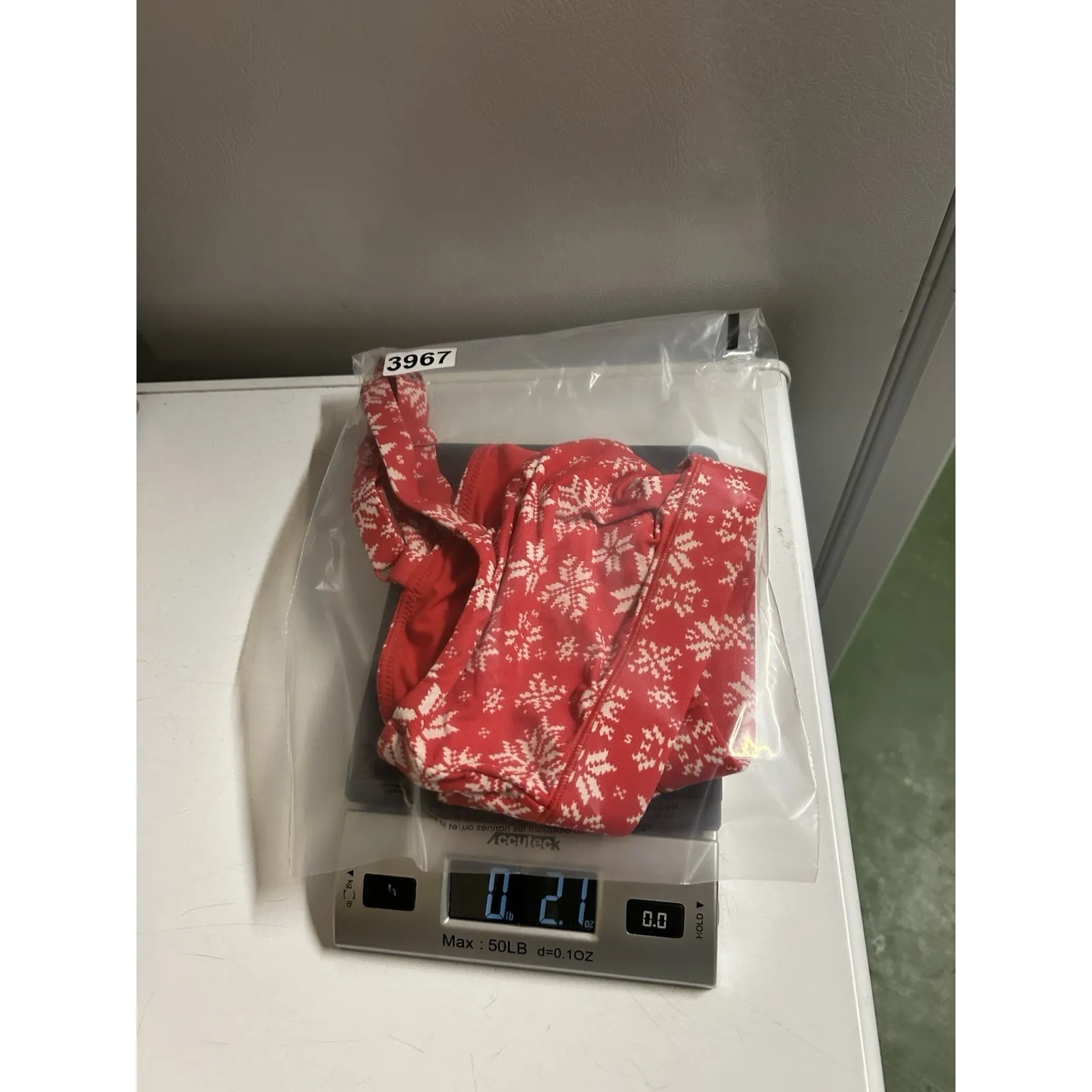 Skims Fits Everybody Scoop‎ Bralette AOP All Over Print Winter Holidays 2XL 2X - Image 5