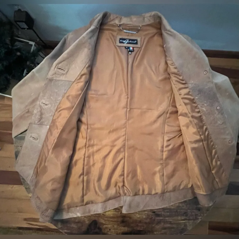 Knoles & Carter | women’s Italian lamb skin jacket. Size: XL - Image 8