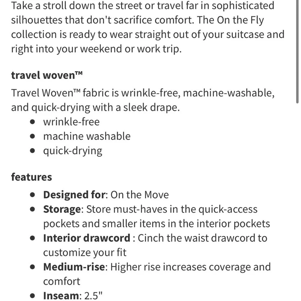 Lululemon On The Fly Short Woven 2.5" Black Size 2 - Image 9