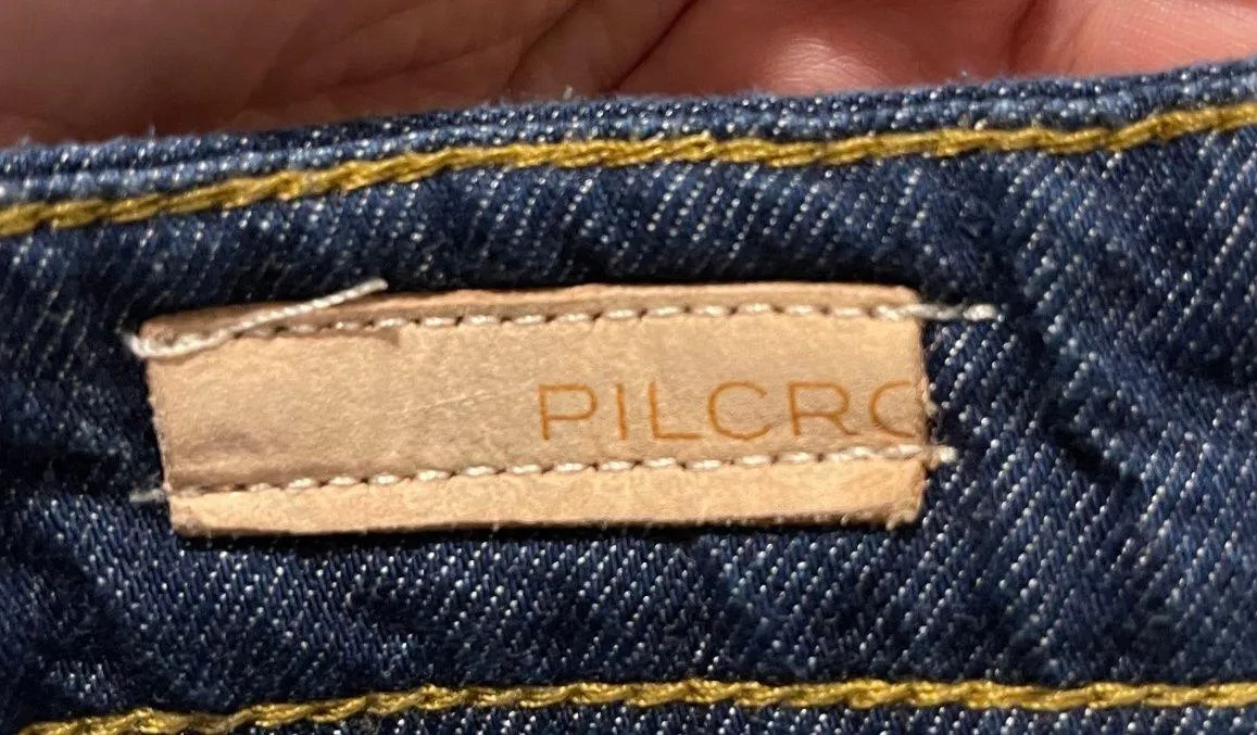 PILCRO AND THE LETTERPRESS The Annie Wide-Leg Jeans Pants - Image 4