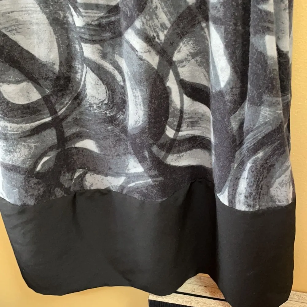 SIMPLY VERA VERA WANG Black&White Dress Size Small - Image 4