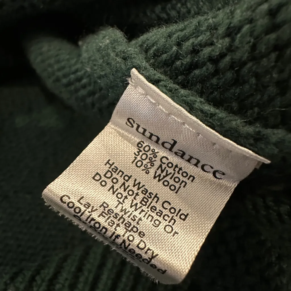 Sundance Green Multicolor Crew Neck Sweater - Image 4