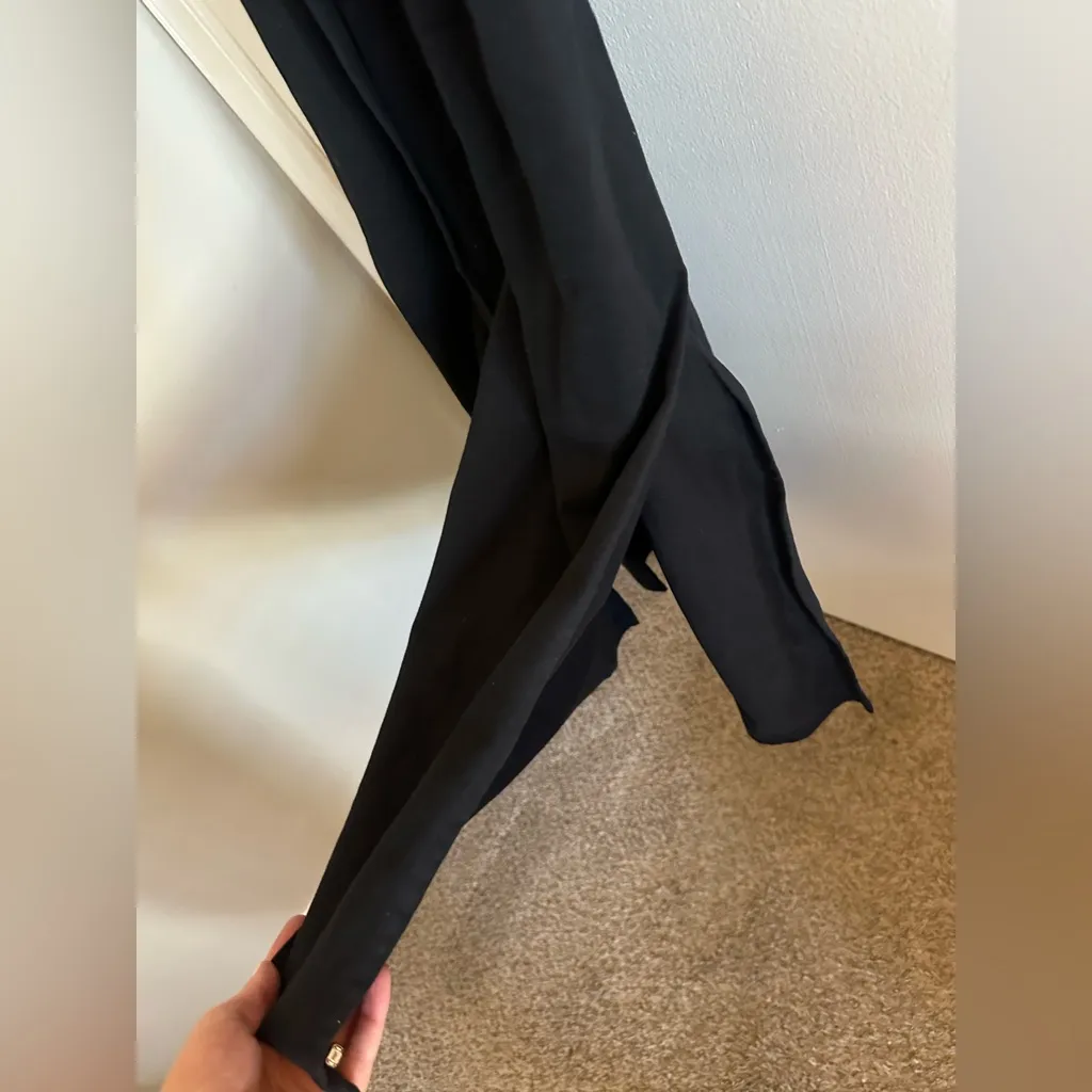 La Ligne NYC Andie Dress Elegant Black Belted Dress Size XL - Image 7