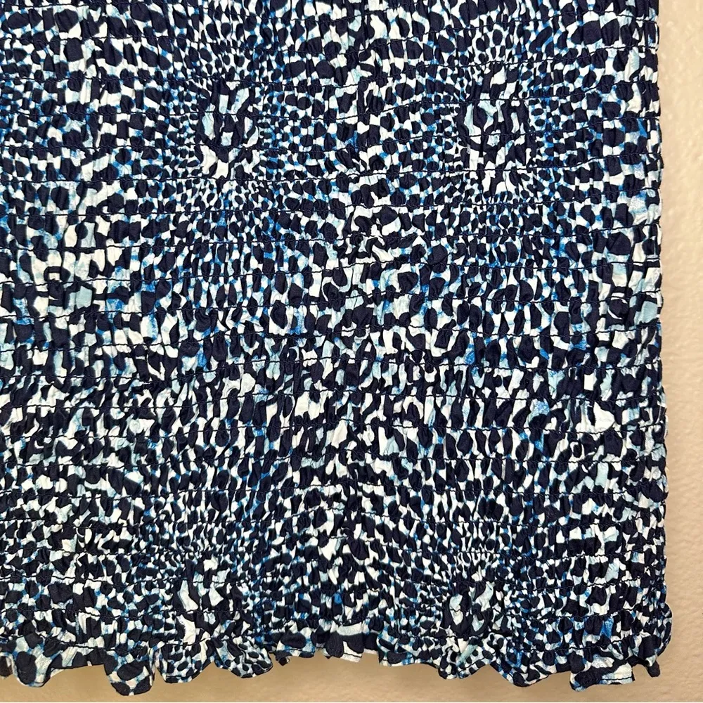 Free People Hot To Trot Cotton Smocked Mini Dress - Image 4