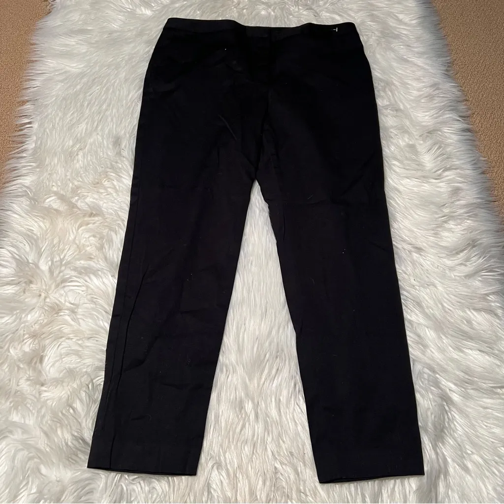 Halogen Taylor Fit Dress Pants Trousers Black 14 - Image 2