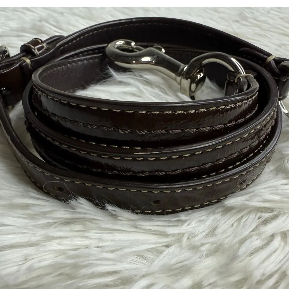 Brown Patent Leather Replacement Strap - Image 4