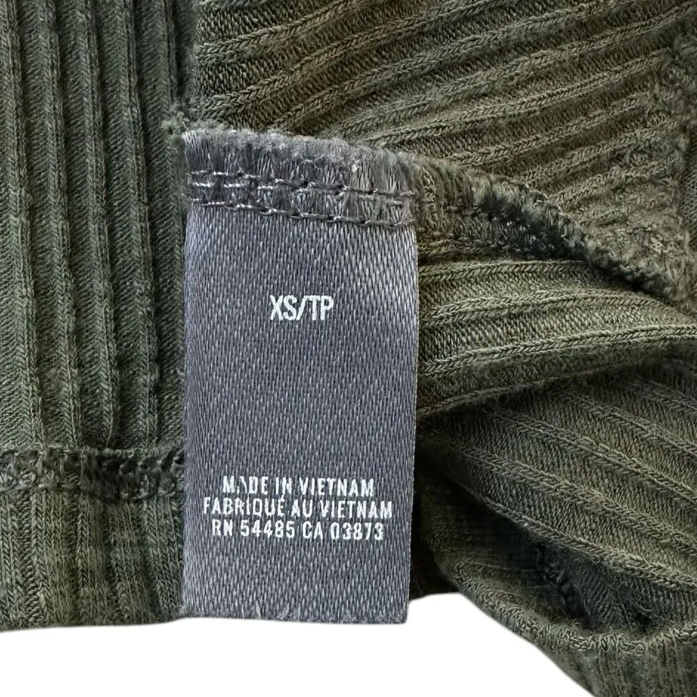 Aerie Green Real Soft Crop Top Women Size XS | 6-44 - Image 5