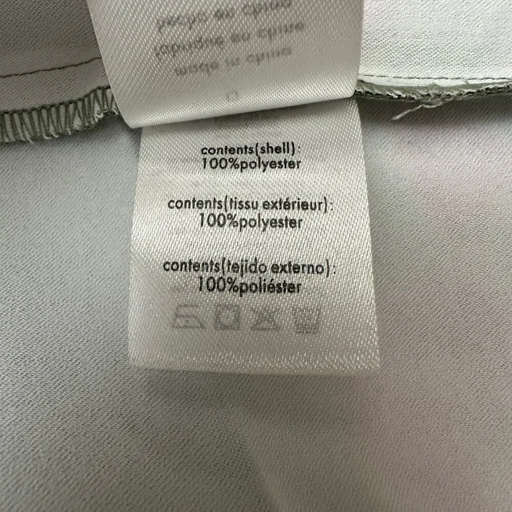 WEWOREWHAT Sz 0 Asymmetrical Slip Mini Skirt in Blurred Roses Sage Multi Floral - Image 8