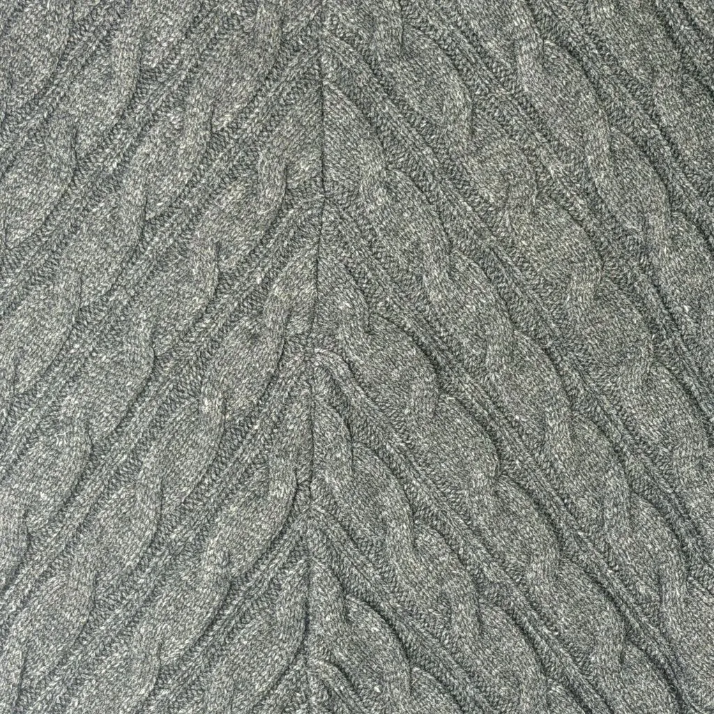 Eddie Bauer Women’s Wool Cable Knit Insulated Quiet Luxury Puffer Vest Sz L - Image 4