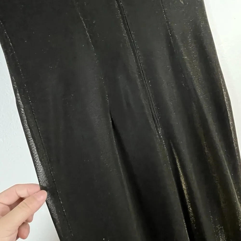 Vintage Wiggle Cocktail Dress Bombshell PinUp Pencil Vixen Sexy Sheer Sz 10 - Image 11