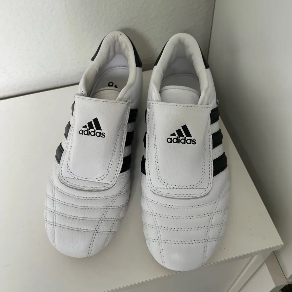 Adidas Taekwondo Sneakers Shoes in White and Black - Image 5