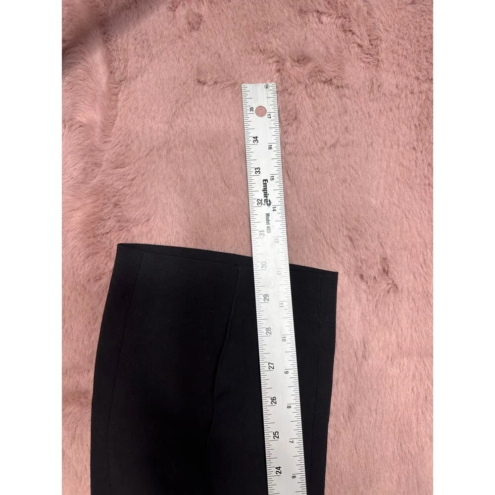 Vince Women’s Slacks Size 4 Black Pleated Straight Pants NWT Style V691821738 - Image 4