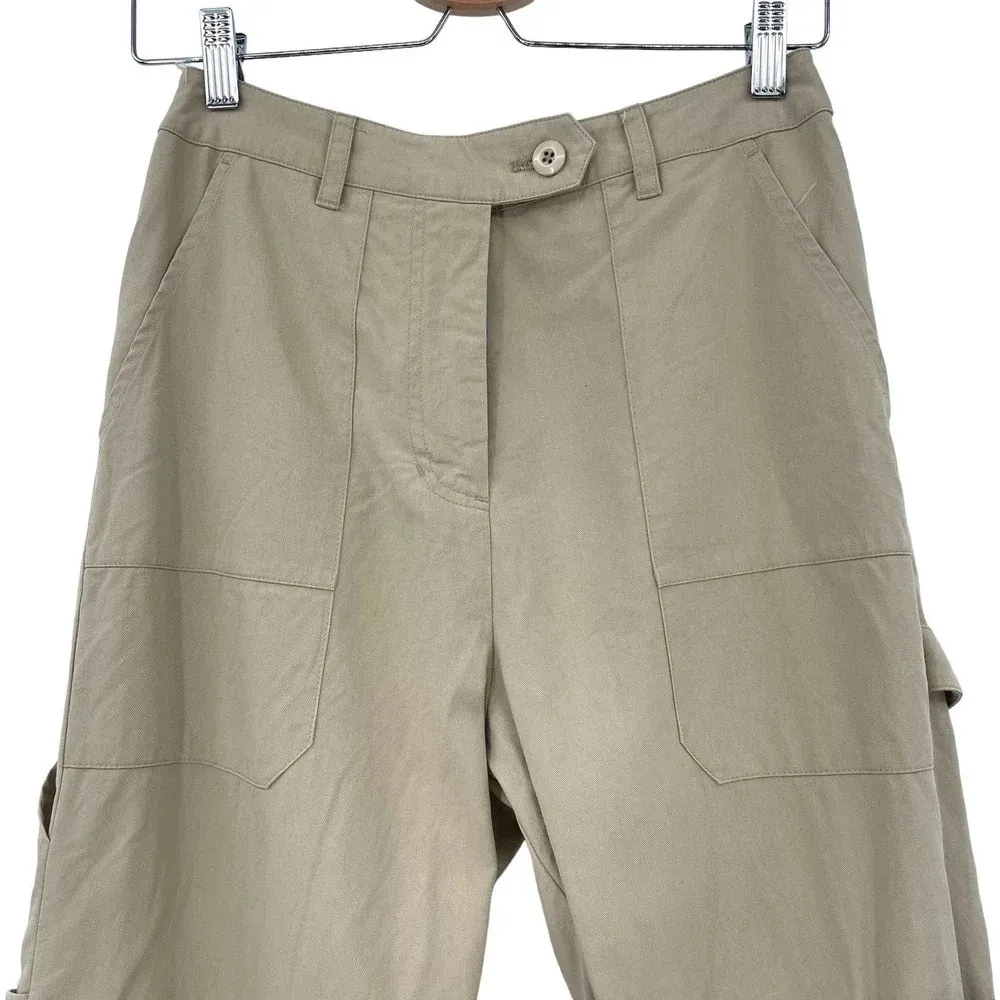 Shades of Grey by‎ Micah Cohen Khaki Cargo Pants Size XS Tan - Image 2