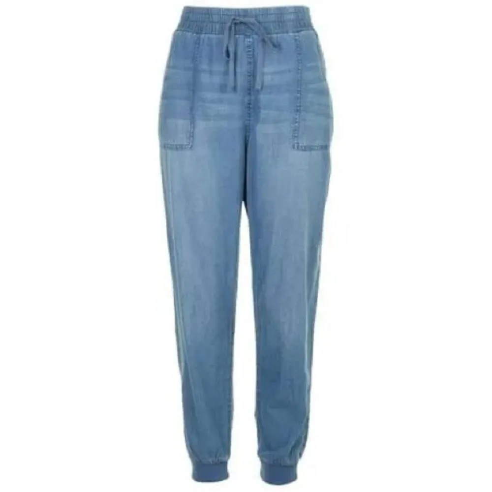 Seven7 women’s chambray utility jogger large - Image 4