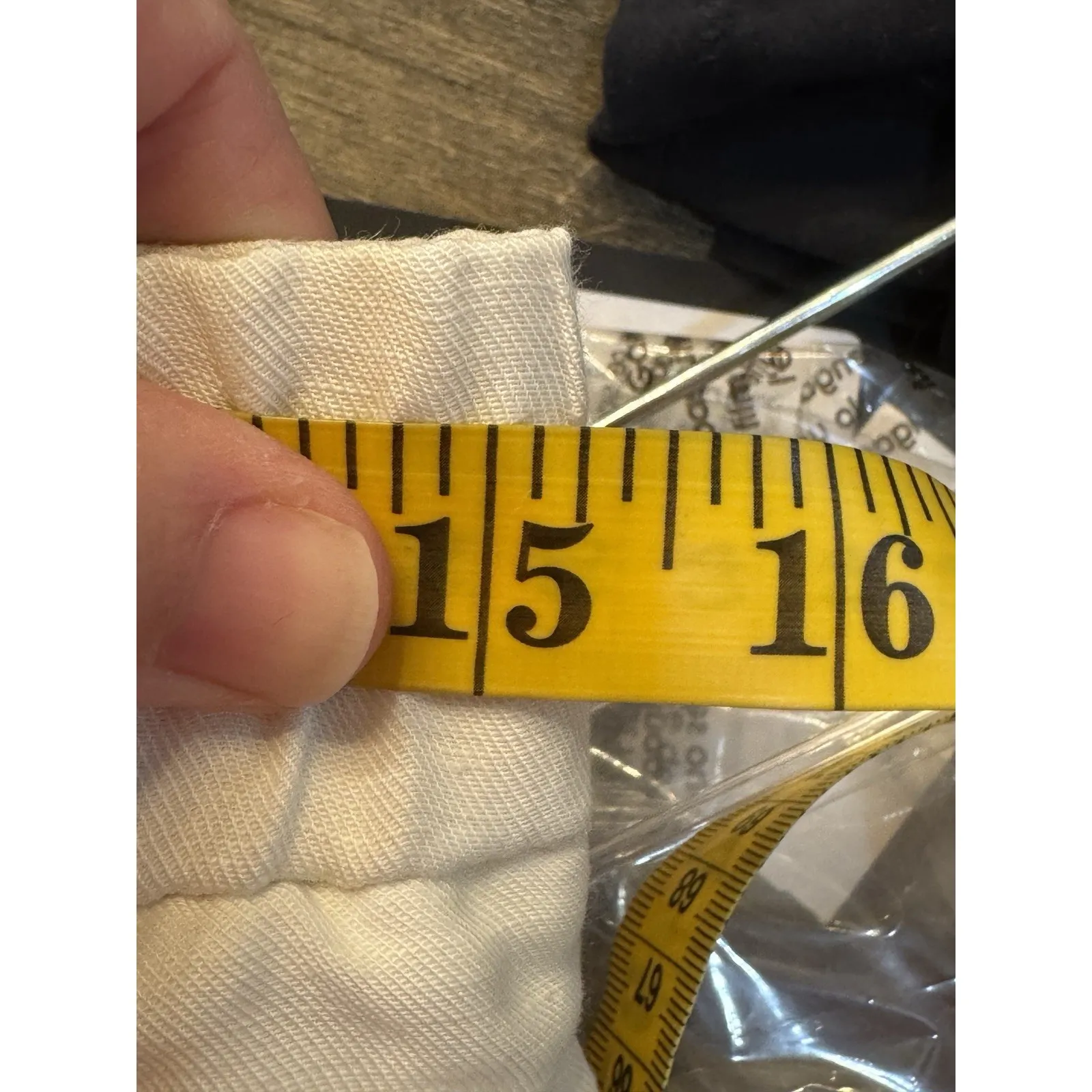 REISS Lily Pull-On Straight-Leg Trousers Button Fly Size 6 White Coastal - Image 12