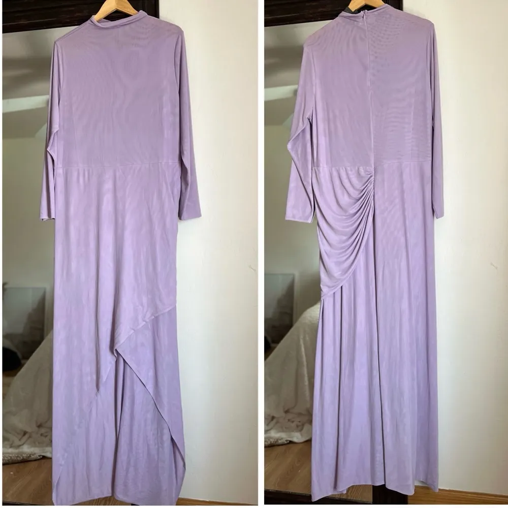 NWT Anthropologie Ruched Mesh Dress - Image 4