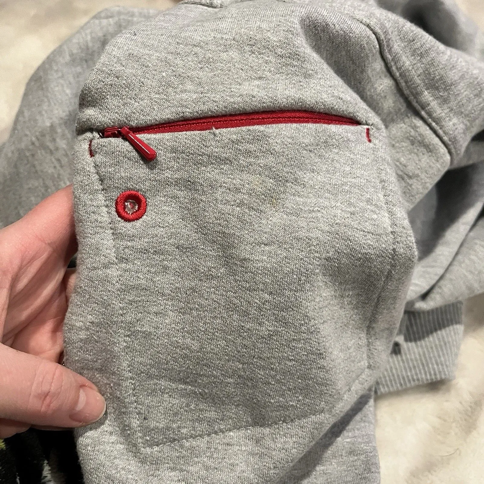 Boston Red Sox Nike Team Athletic Fit Hoodie Sweatshirt Size Large Women Genuine - Image 10