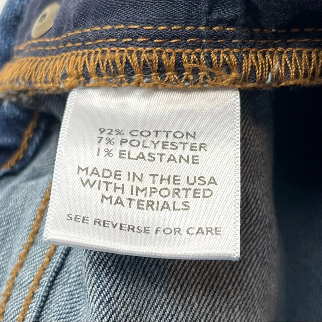 Ann Mashburn Bootcut Womens Size 28 Blue Denim Jean Pockets Western Ankle - Image 3