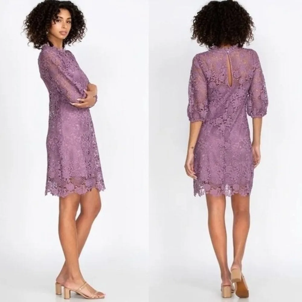 Johnny Was Lorrie Lace Eyelet Mini Dress - Image 33