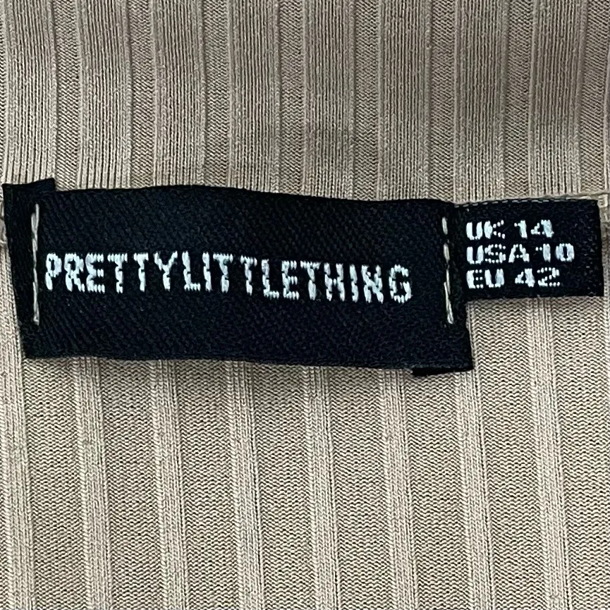 PrettyLittleThing Ruched Collared V-Neck Sweater - Image 7