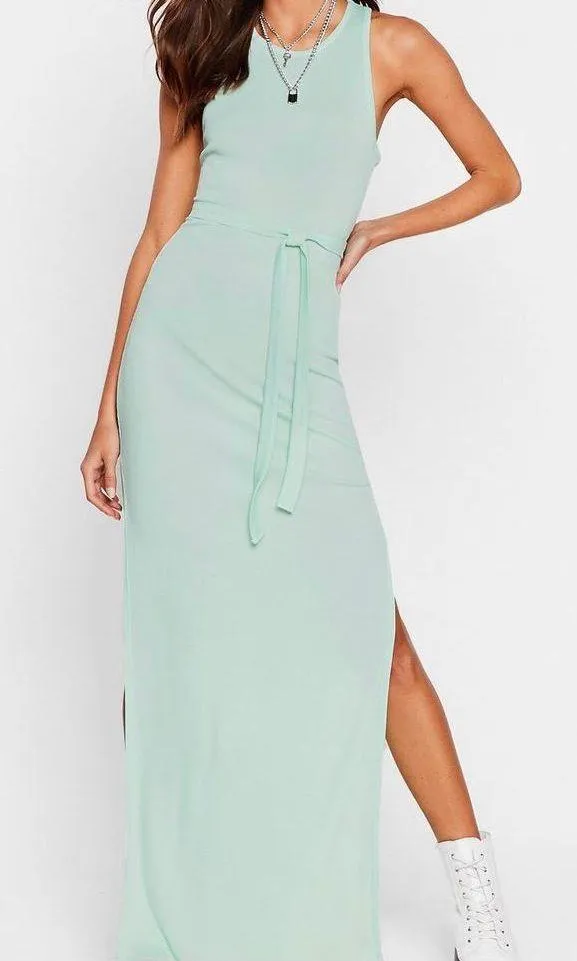 Nasty Gal | Slit Maxi Dress - Image 2