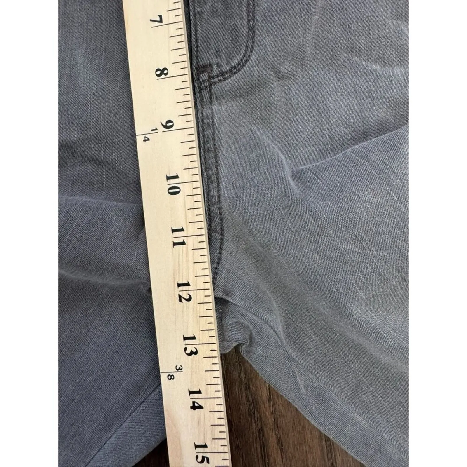 NYDJ Marilyn Straight Smokey Mountain Lift Tuck Size 14 - Image 7