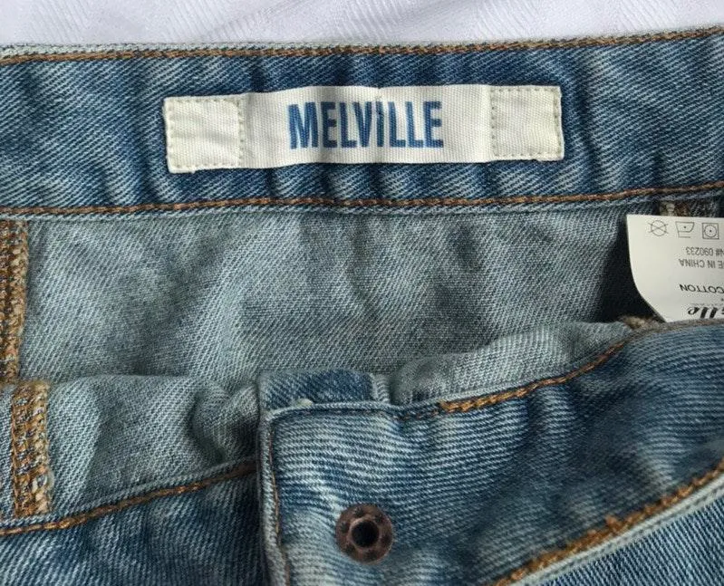 Button Up Denim Skirt - Image 6