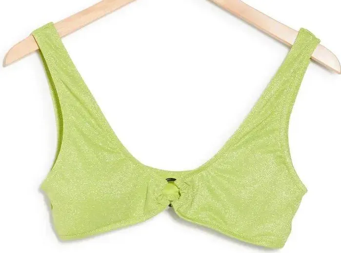 Ring Detail Bikini Top - Image 3