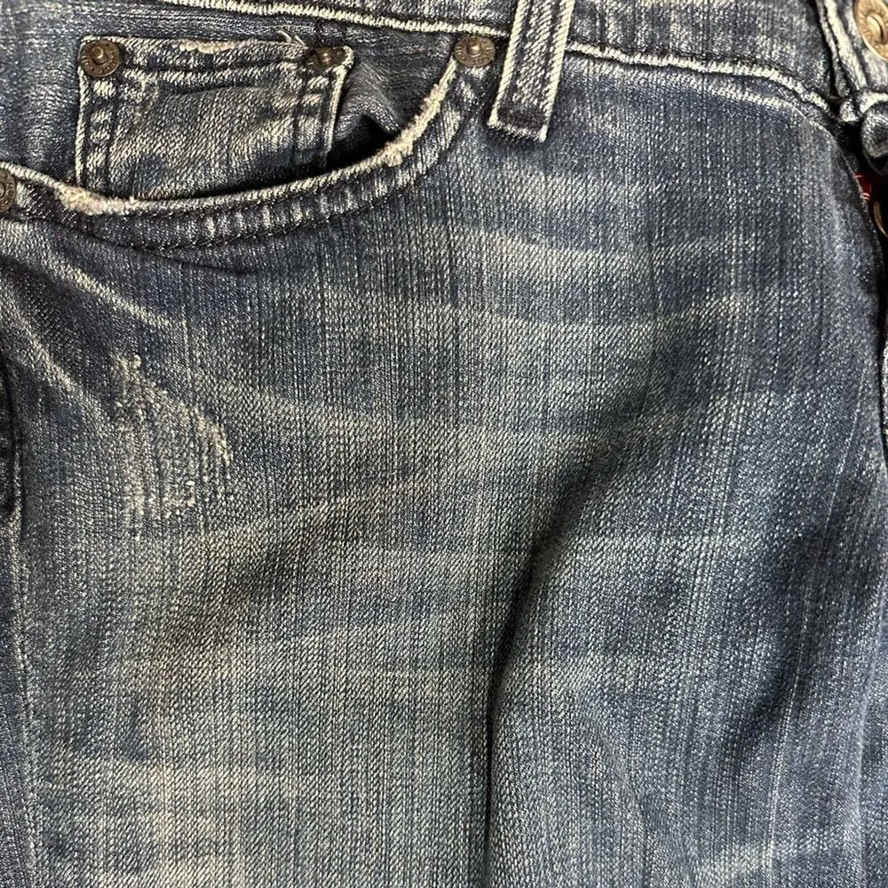 Lucky Brand‎ Whiskered Slightly Distressed Low Rise Sweet Boot Womens Size 6 - Image 6