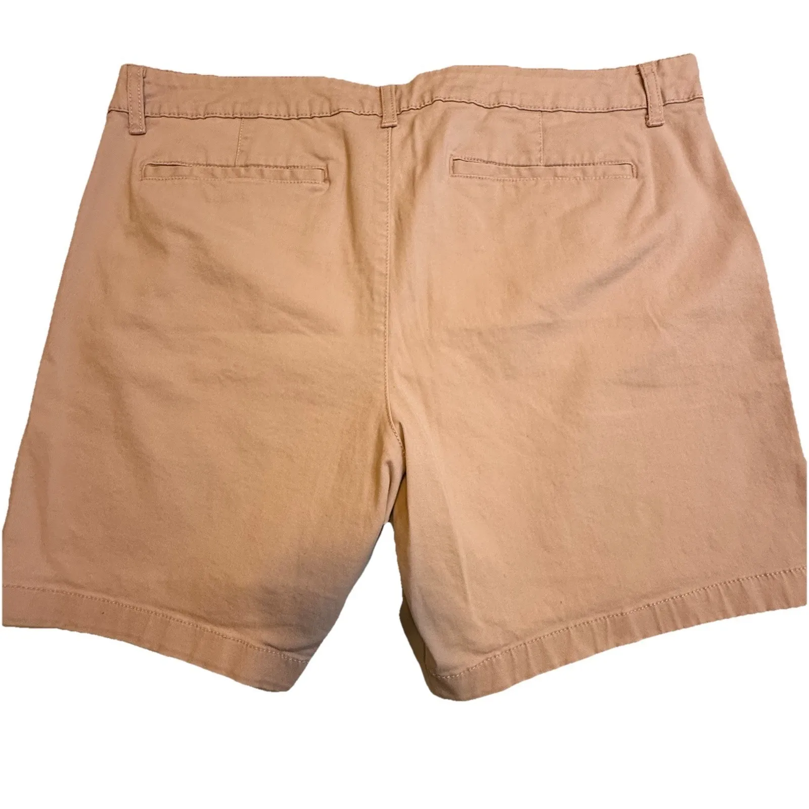 ANA New Approach Mid Rise Twill Short Stretch‎ Peach Pocket16W Trendy Everyday # - Image 2