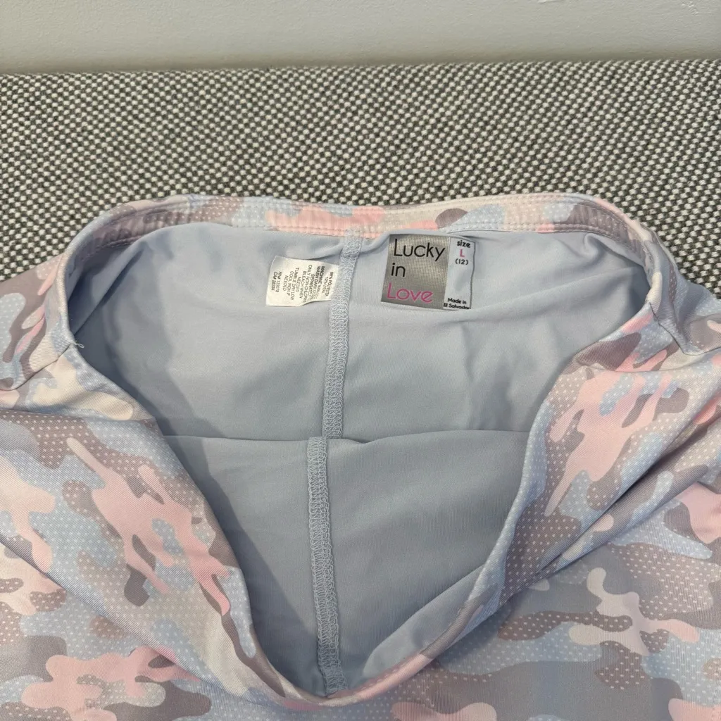 LUCKY IN LOVE UNDERCOVER LOVE SKIRT size L Blue Size L - Image 4