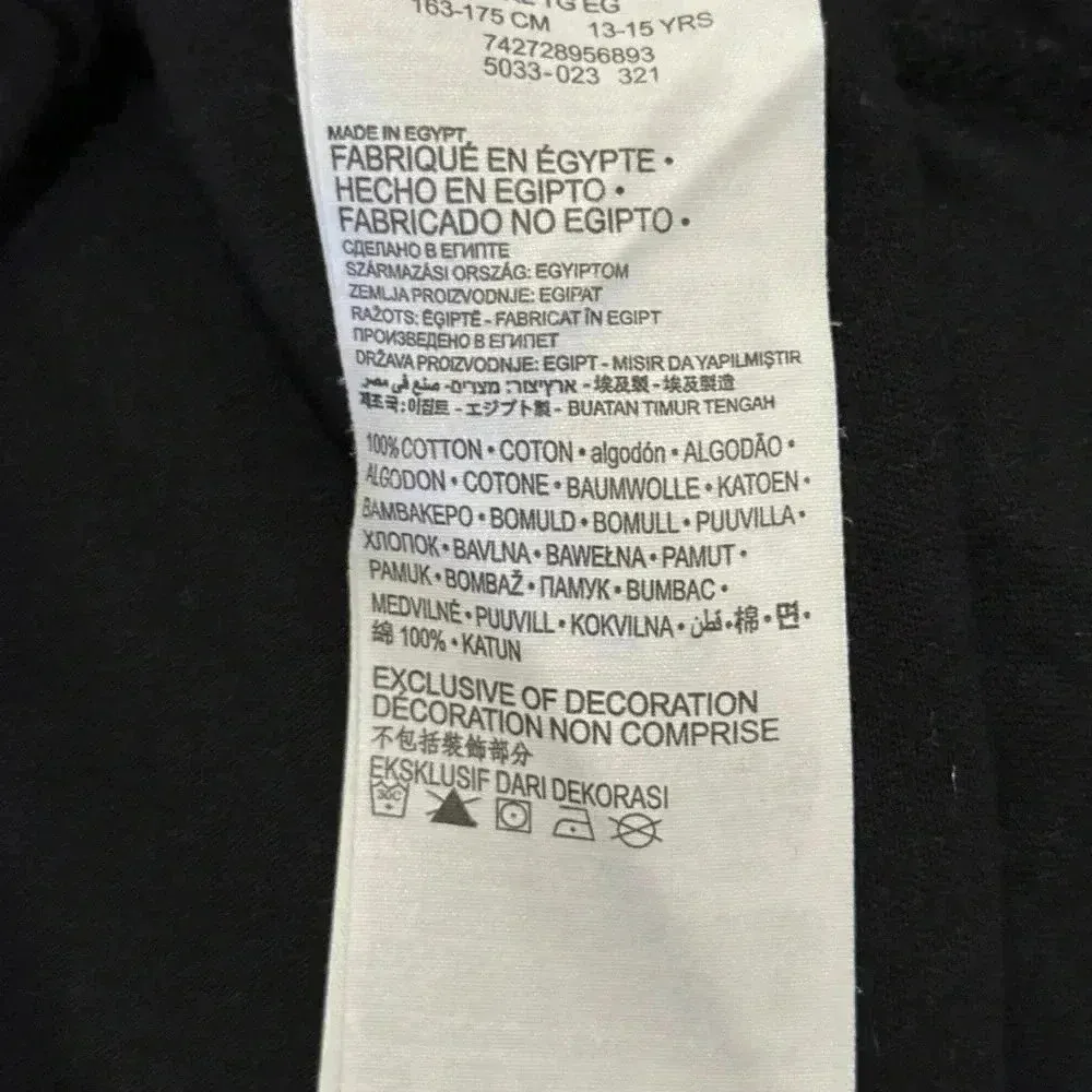 Hurley Black Long Sleeve Graphic T-Shirt - Image 6