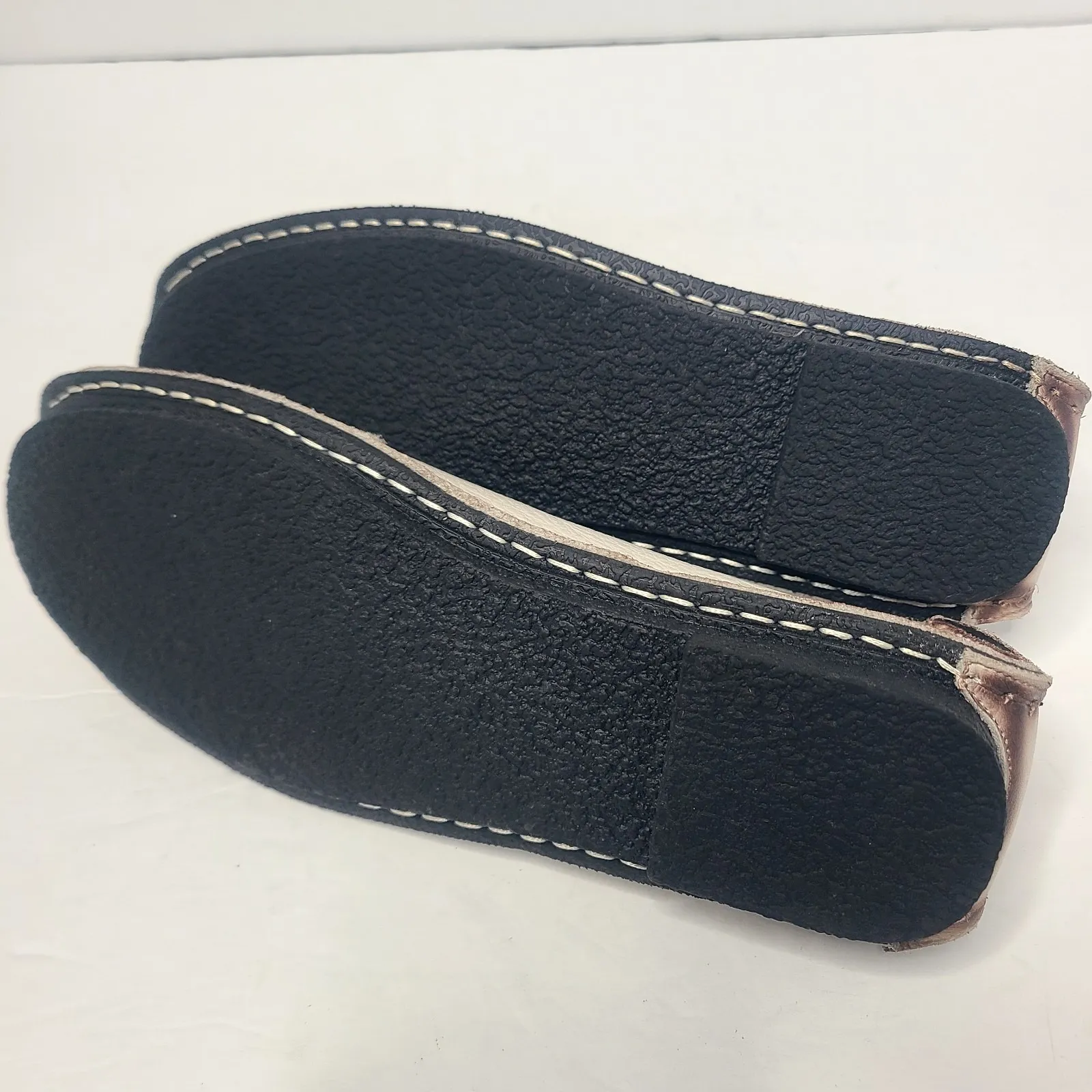 L'ARTISTE Shoes Spring Step‎ DEZI Natural Flats Leather Slip On Flower Bow EU 42 Brown Size 10.5 - Image 7