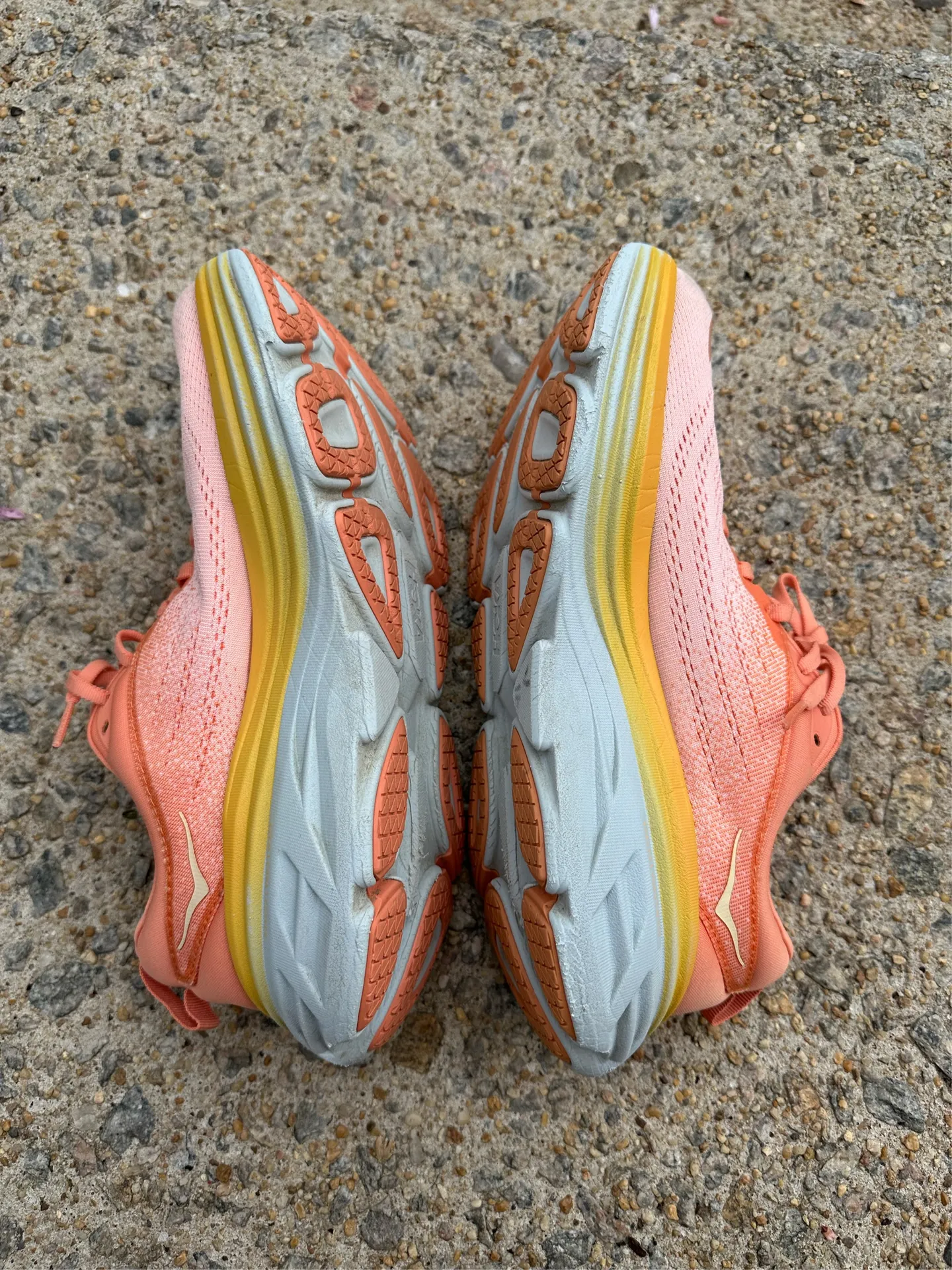 Hoka Bondi 8 Orange Womens 10 - Image 9