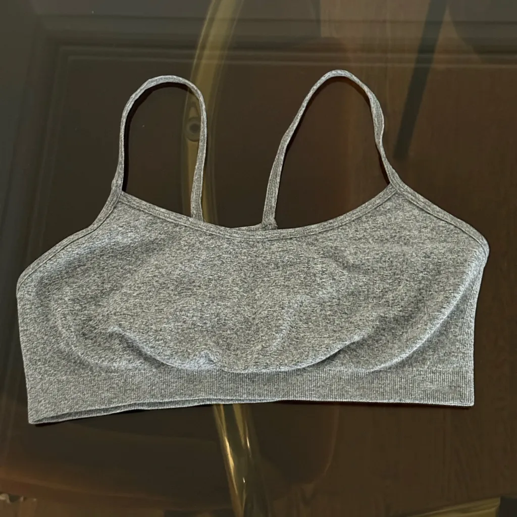 Gray Women's Sports Bra - Image 2