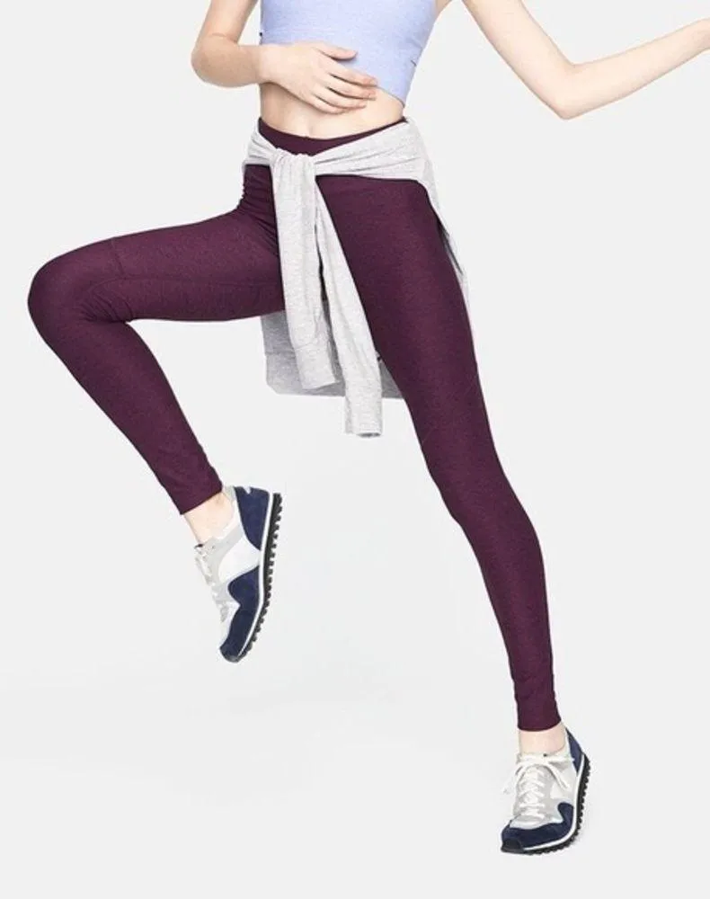 Outdoor Voices Full Length Warmup Leggings Like New Textured Compression Small - Image 2