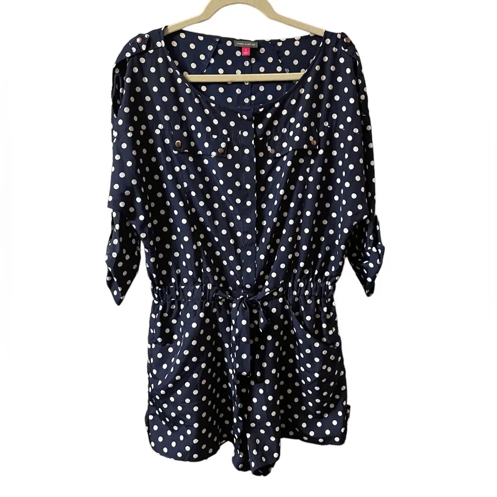 VINCE CAMUTO POLKA DOT ROMPER - Image 2