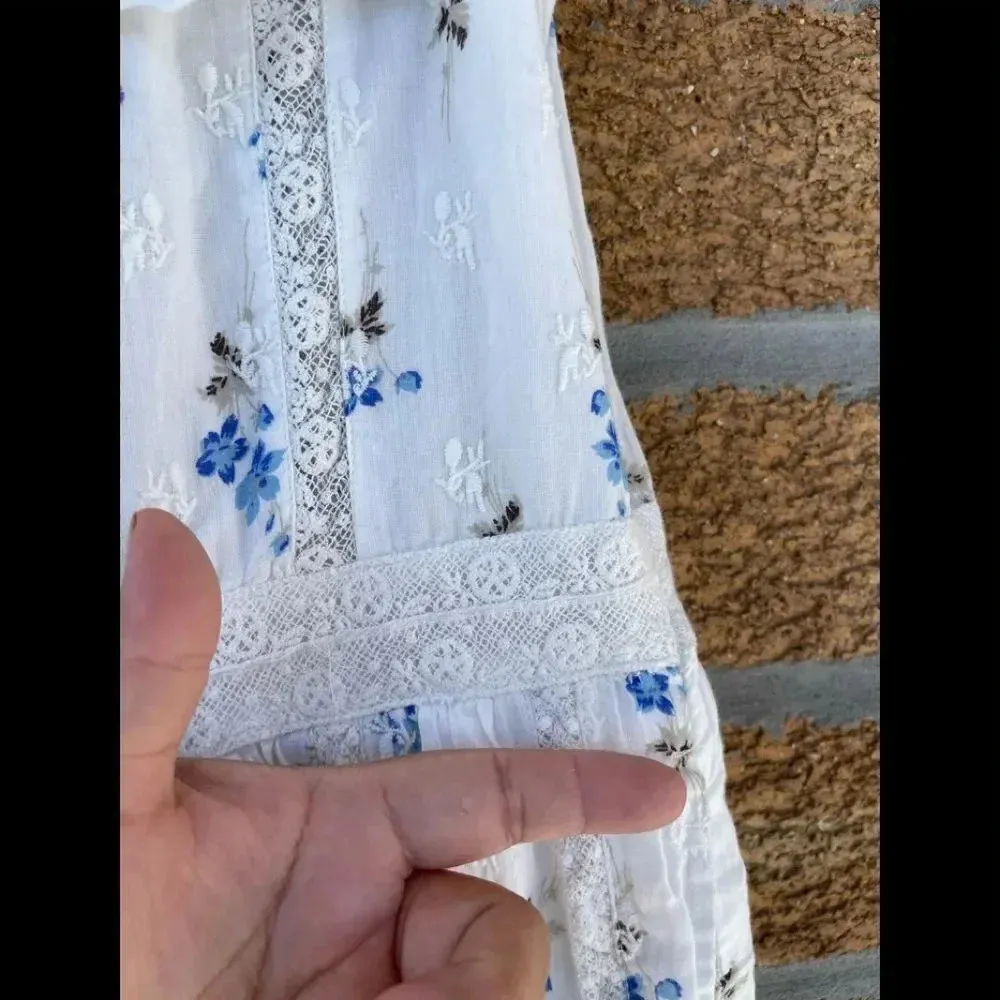 LoveShackFancy Denver Off-the-shoulder Tiered Floral dress 6 - Image 7