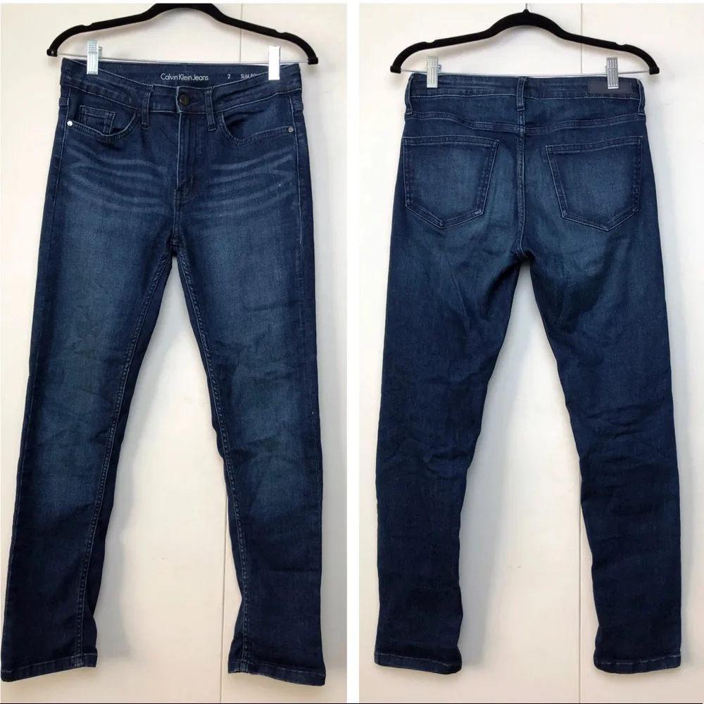 Calvin Klein Jeans Slim Boyfriend Jean Dark Wash - Image 4