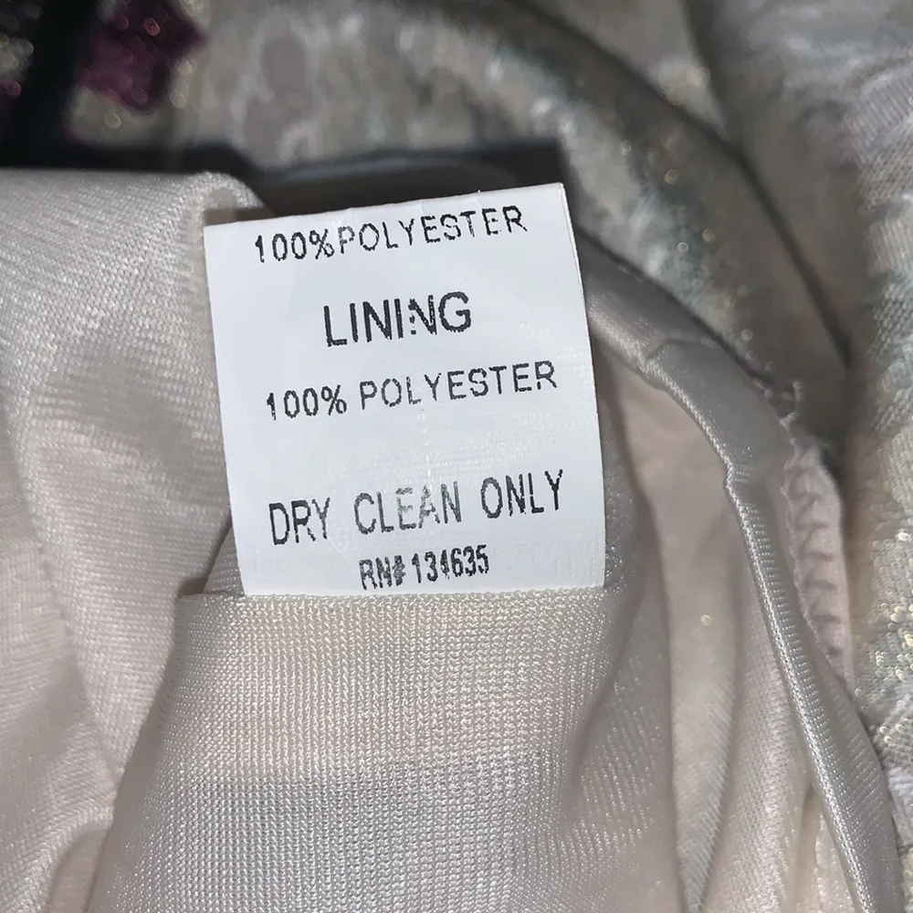 Akira Black Label‎ Purple/Green/Black Strapless Corset Mini Dress NWT Sz M - Image 8