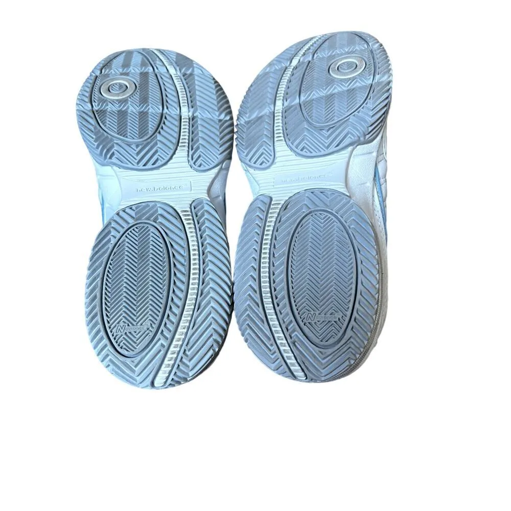 New Balance tennis shoes 653  women's size 8 white blue - Image 7