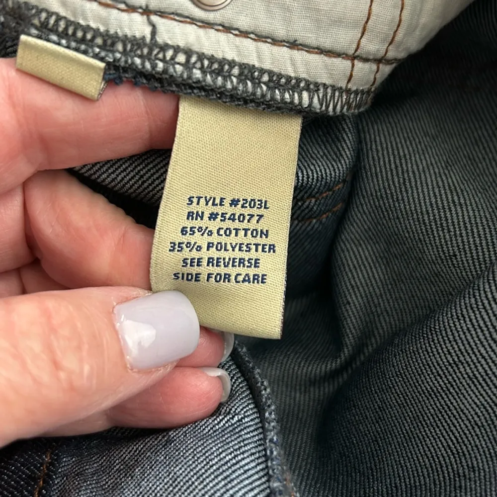 Cabi Jeans #203L Boot Cut Size 2 Dark Wash - Image 9