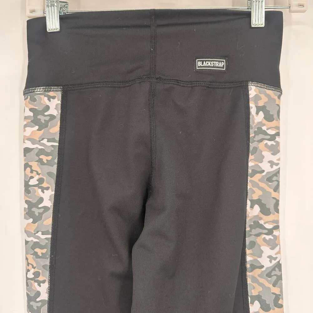 Blackstrap Black Camo Workout Leggings Size Small - Image 3