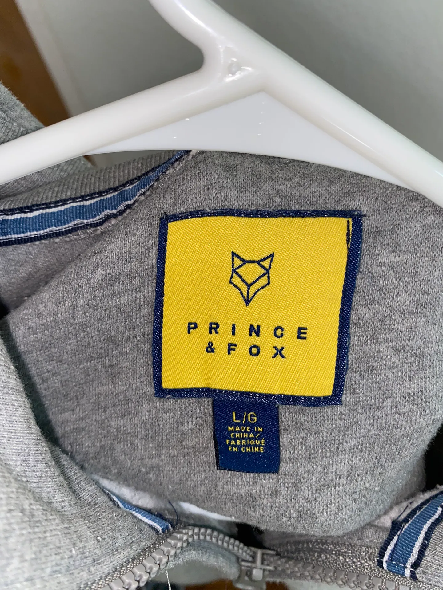 Aeropostale Gray Quarter-Zip Pullover - Image 7